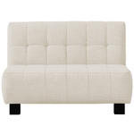 SCHLAFSOFA  in Naturfarben  - Schwarz/Naturfarben, Design, Textil/Metall (125/92/102cm) - Novel