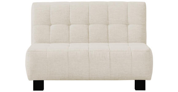 SCHLAFSOFA  in Naturfarben  - Schwarz/Naturfarben, Design, Textil/Metall (125/92/102cm) - Novel