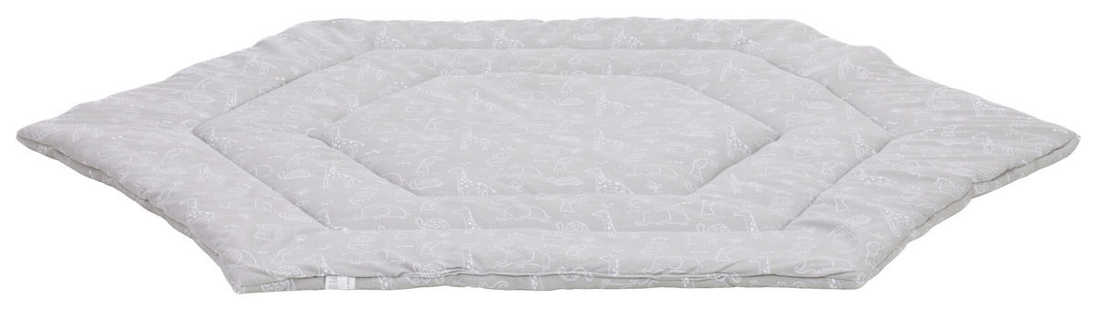LAUFGITTEREINLAGE  - Hellgrau, Basics, Textil (125cm)