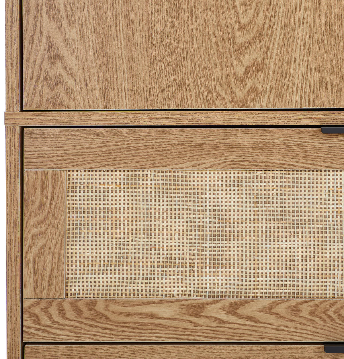 GARDEROBENSCHRANK  in 80/190/40 cm  - Schwarz/Naturfarben, Natur, Holz/Holzwerkstoff (80/190/40cm) - MID.YOU