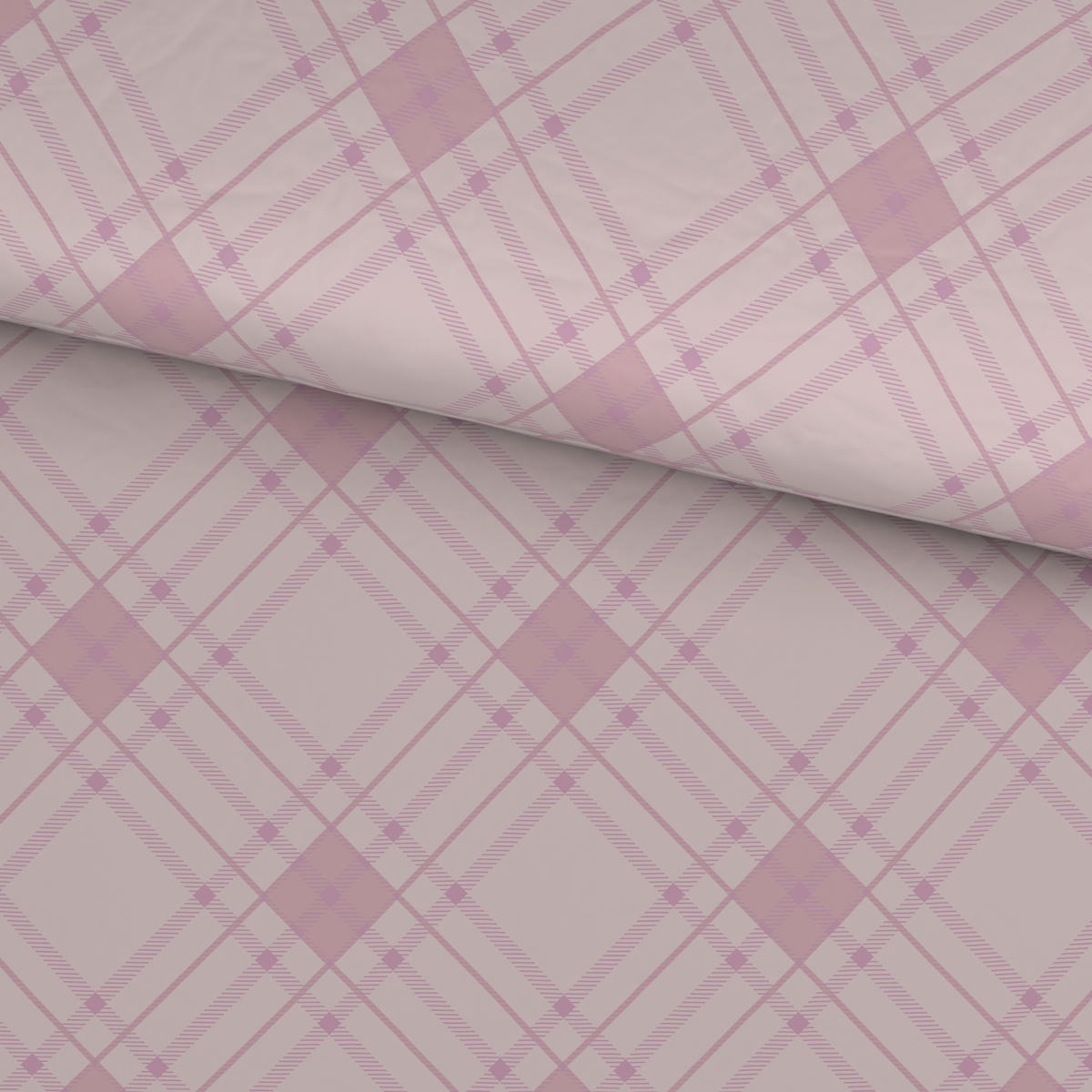 BETTWÄSCHE Satin 140/200 cm  - Rosa, Design, Textil (140/200cm) - Ambia Home