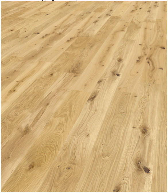 LANDHAUSDIELE, Eiche Mattlack  per  m² - Eichefarben, LIFESTYLE, Holz (170,5/17,6/1,2cm) - Waldwelt