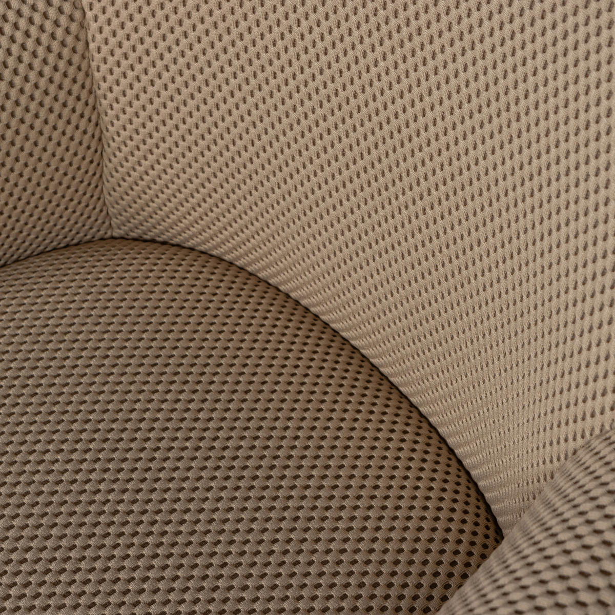 ARMLEHNSTUHL  in Netzbespannung  - Schwarz/Naturfarben, Design, Textil/Metall (58/79/58cm) - Livetastic