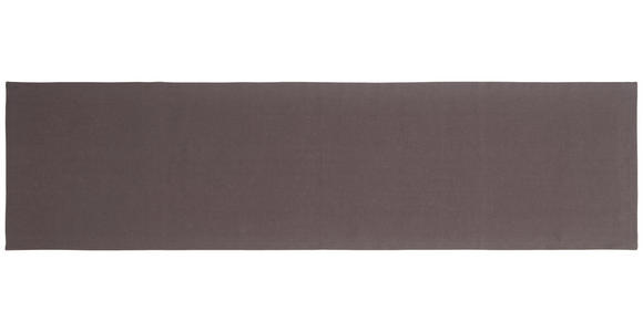 TISCHLÄUFER Textil Leinenoptik Anthrazit 40/150 cm  - Anthrazit, Basics, Textil (40/150cm) - Novel