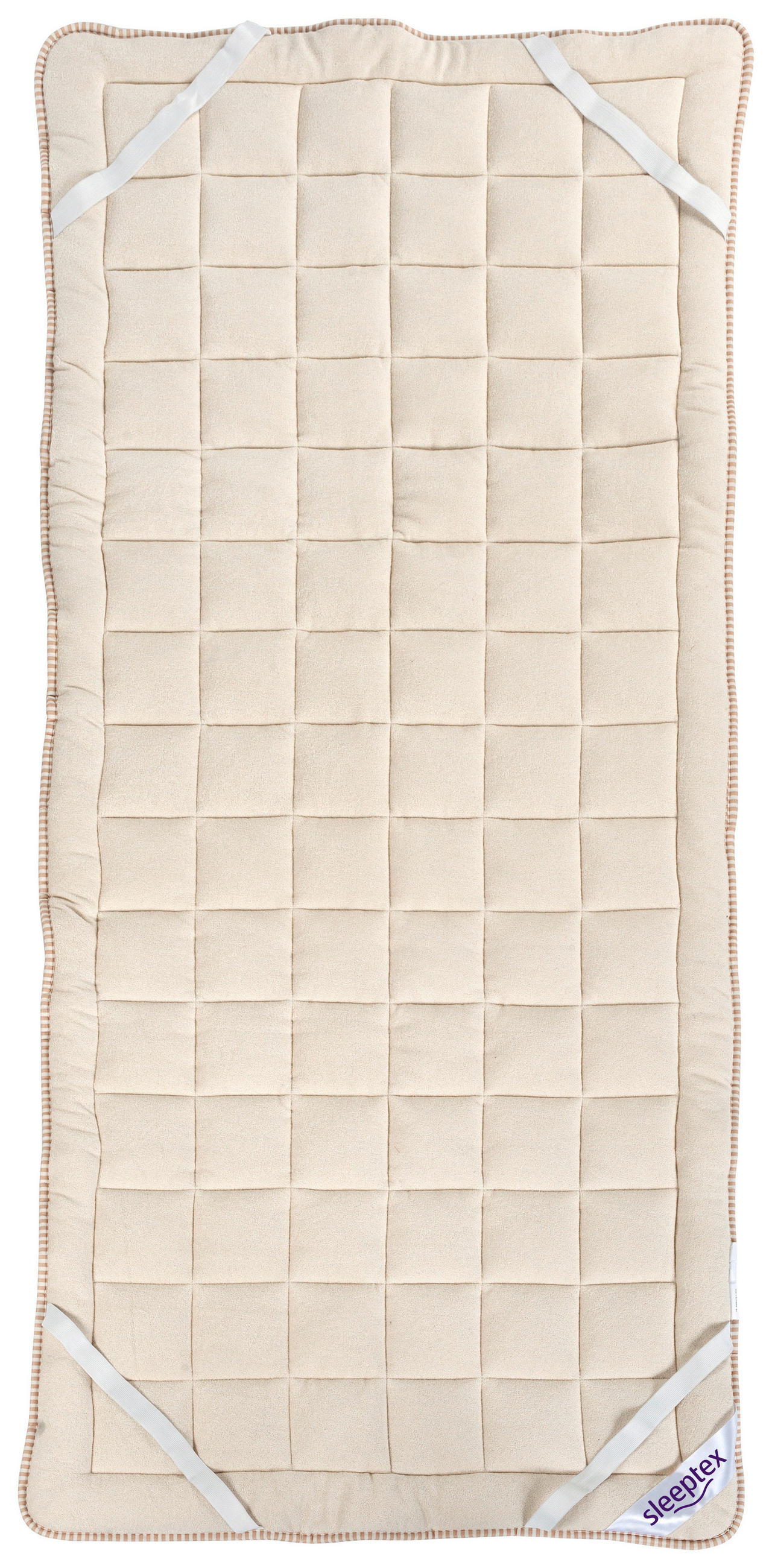 NADLOŽAK ZA MADRAC  180/200 cm    - bež, Konvencionalno, tekstil (180/200cm) - Sleeptex