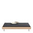 BETT - Chromfarben/Sonoma Eiche, MODERN (100/200cm) - XORA