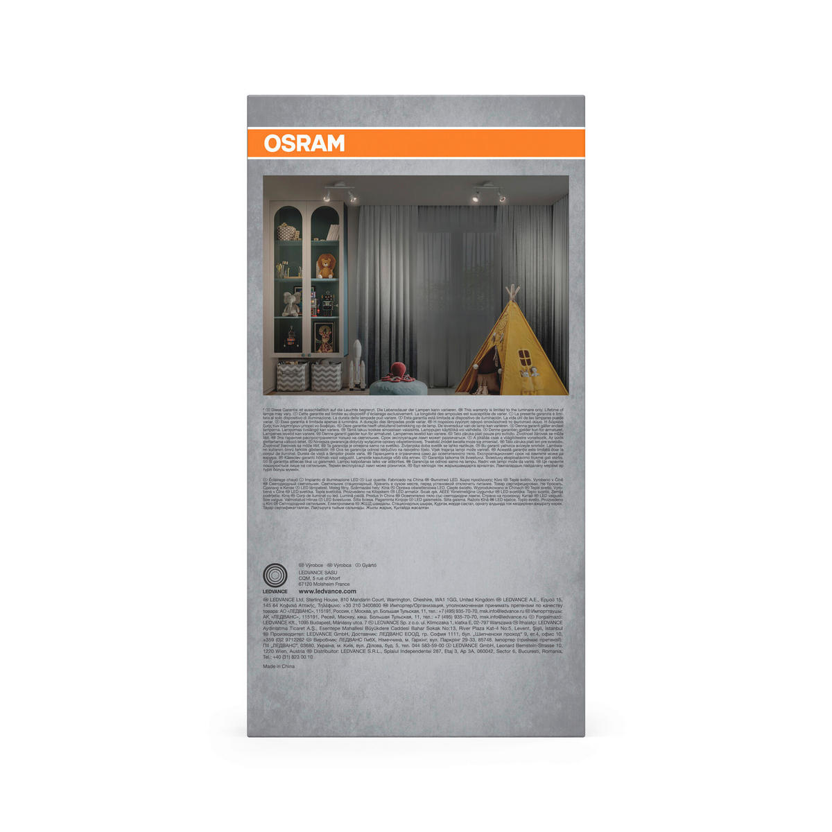 LED-STRAHLER 25,6/9 cm   - Basics (25,6/9cm) - Osram