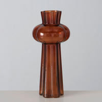 VASE 25 cm  - Hellbraun, Basics, Glas (11/25cm) - Boltze Home