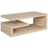 COUCHTISCH 120/60/45 cm rechteckig Sonoma Eiche  - Sonoma Eiche, Design, Holzwerkstoff (120/60/45cm)
