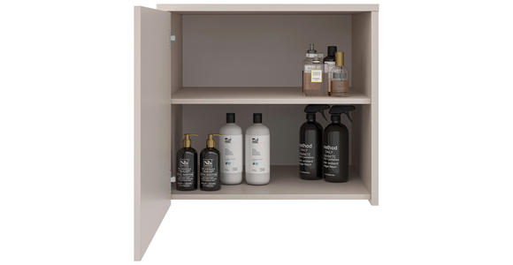 AUFSATZSCHRANK 67,5/58,2/67,5 cm  - Kaschmir, Basics, Holzwerkstoff (67,5/58,2/67,5cm) - Xora