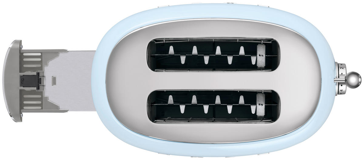 TOASTER  - Pastellblau, Basics, Metall (31/20/20cm) - SMEG