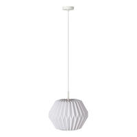 HÄNGELEUCHTE 35/138 cm  - Weiß, Basics, Papier/Metall (35/138cm) - Osram