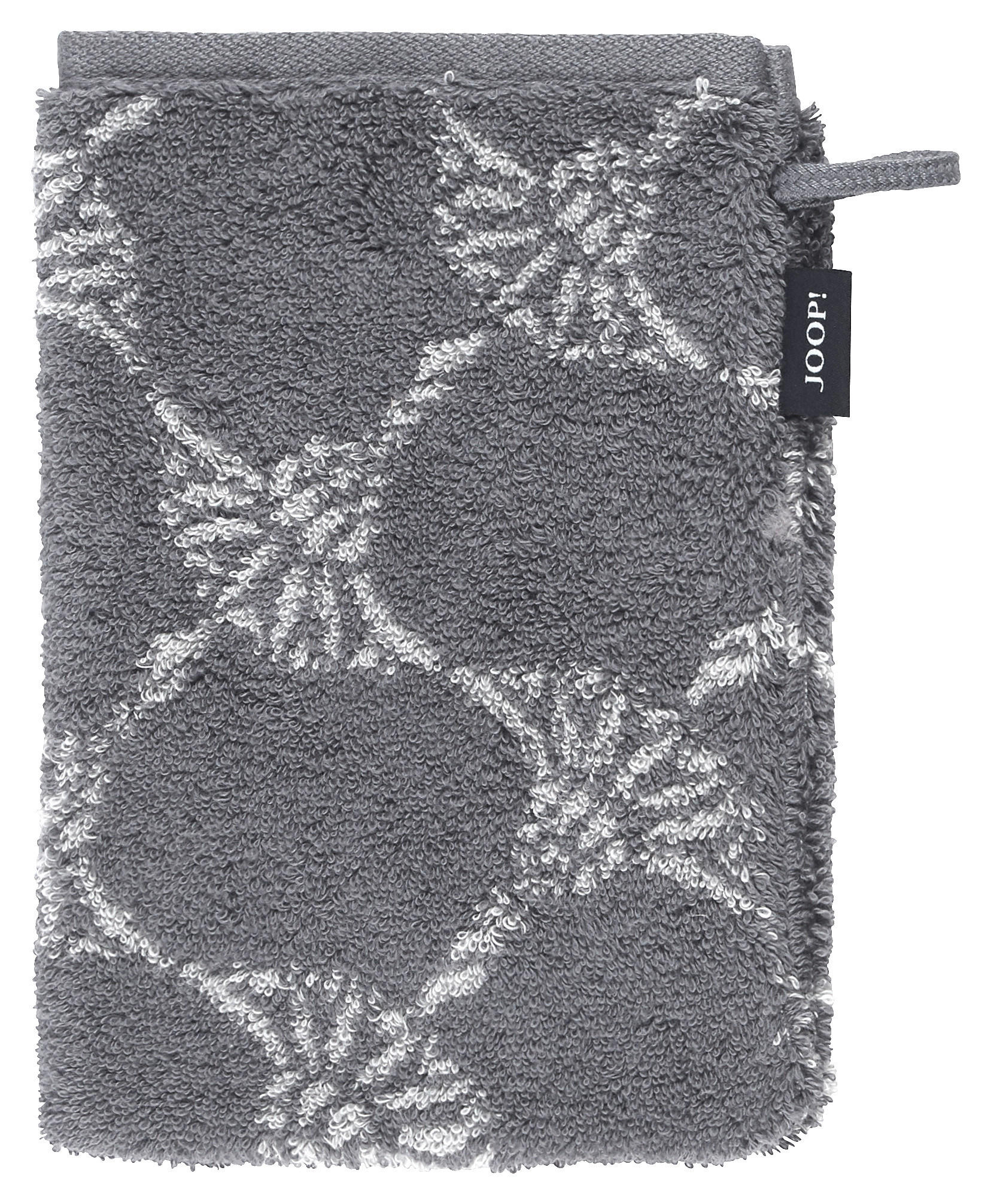 WASCHLAPPEN Classic Cornflower Anthrazit 3-teilig  - Anthrazit, Textil (16/22cm) - Joop!
