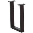 BANKGESTELL in  - Anthrazit, Design, Metall (6/45/32cm) - Waldwelt