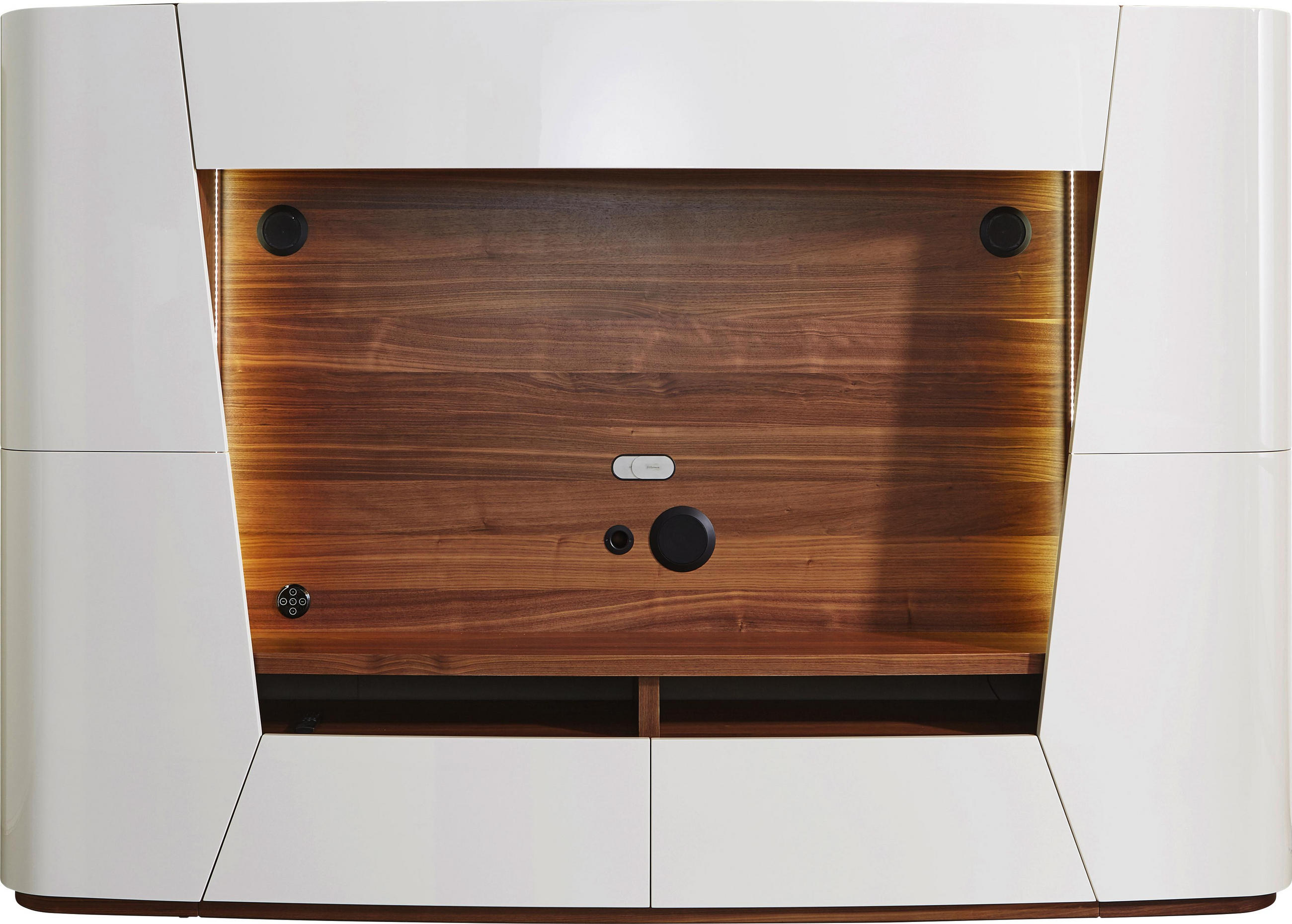 wohnwand nussbaum furniert, wohnwand nussbaum furniert nussbaumfarben, sandfarben online kaufen, Design ideen