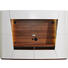 WOHNWAND Nussbaum furniert Nussbaumfarben, Sandfarben - Sandfarben/Nussbaumfarben, Design, Holz/Kunststoff (300/205/52cm) - Ambiente