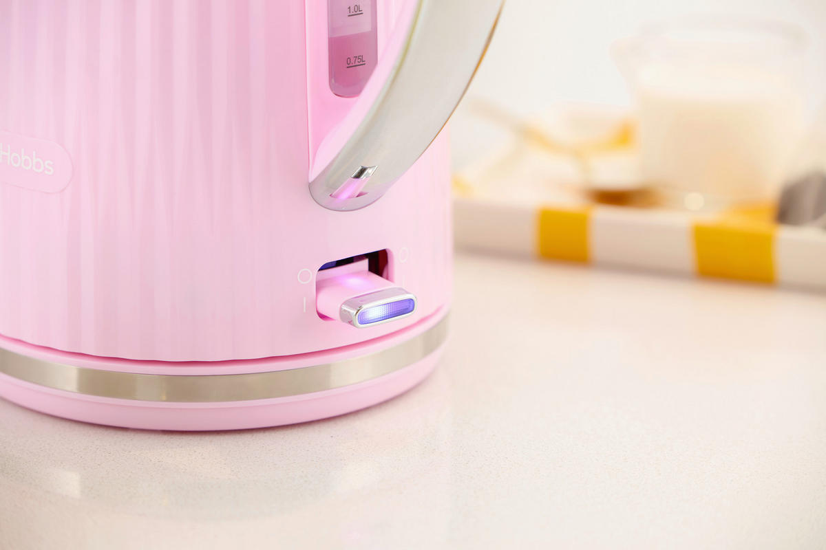 WASSERKOCHER Wasserkocher 1,7 L  - Hellrosa, Basics, Kunststoff (16/25/22,5cm) - Russell Hobbs