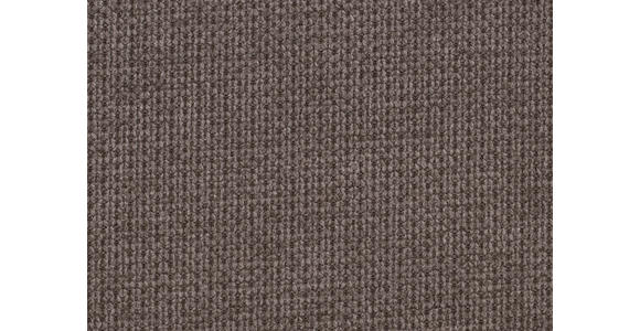 HOCKER in Textil Taupe  - Taupe/Edelstahlfarben, Design, Textil/Metall (120/43/70cm) - Hom`in