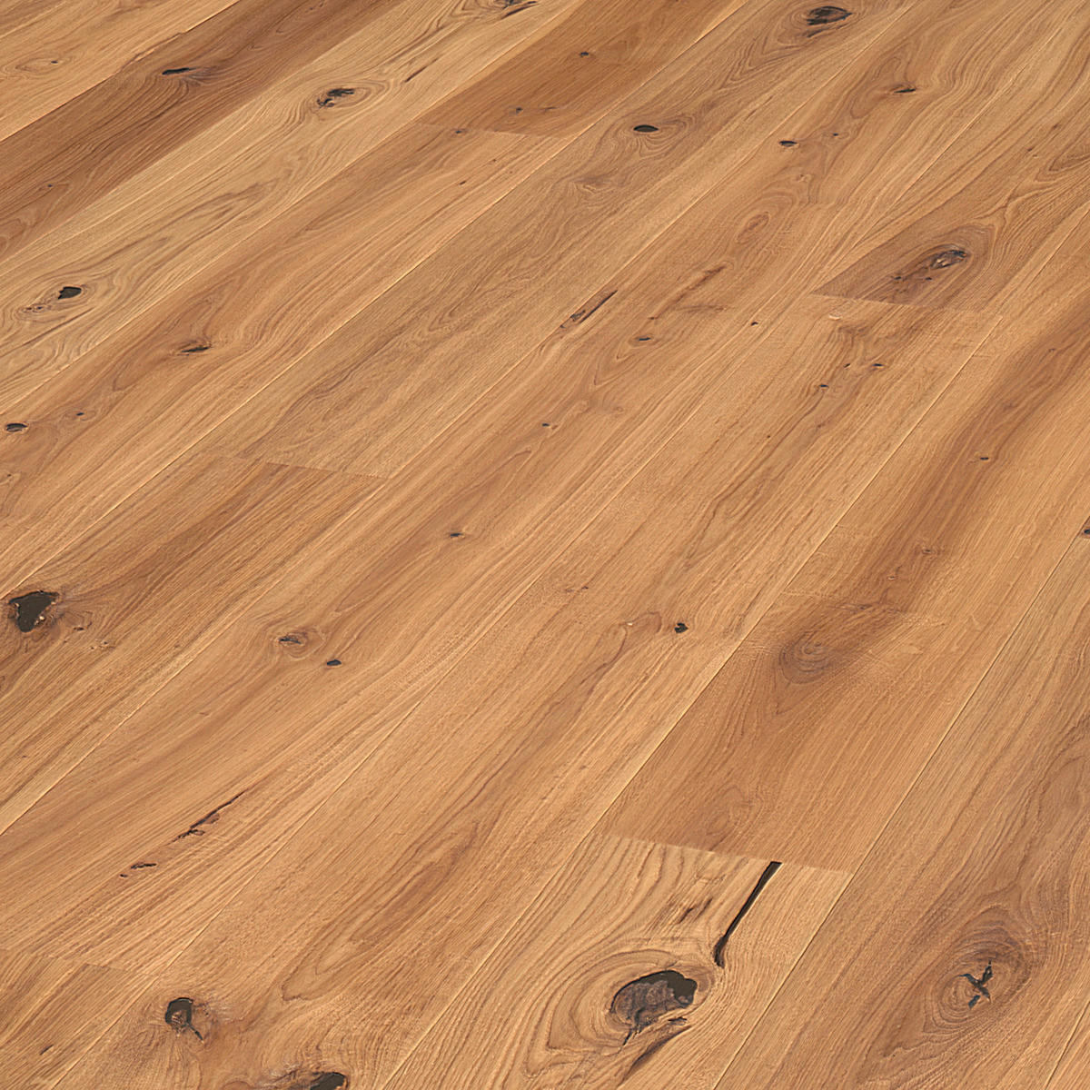 LANDHAUSDIELE,  Eiche lebhaft  per  m² - Eichefarben, LIFESTYLE, Holz (170,5/17,6/1,2cm) - Waldwelt