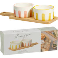 REGGELIZŐ ÉTKÉSZLET  - többszínű, Basics, kerámia (180ml)