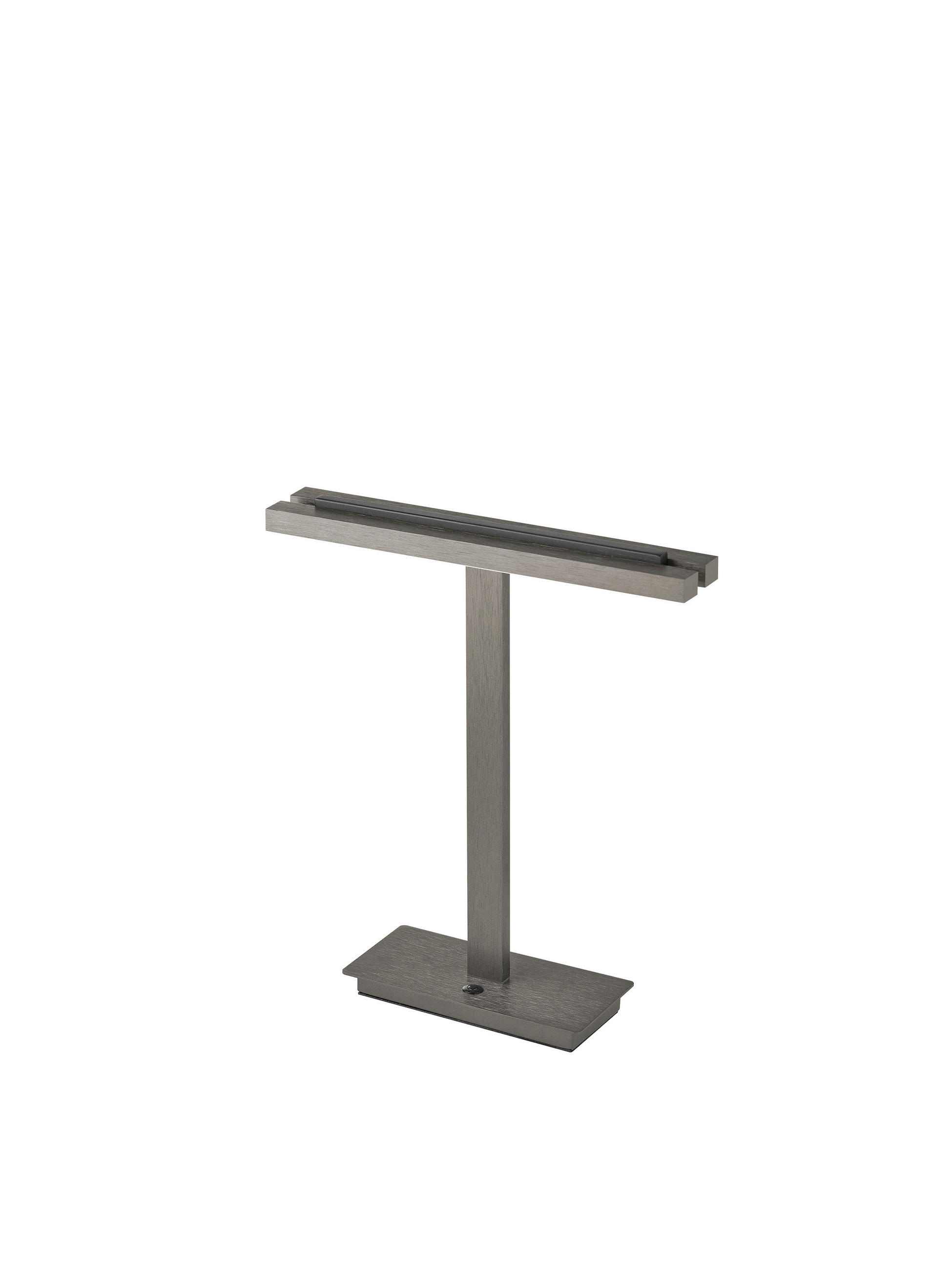 LED-TISCHLEUCHTE Ben 40/17,5/40 cm   - Bronzefarben, Basics, Metall (40/17,5/40cm) - elements by BANKAMP