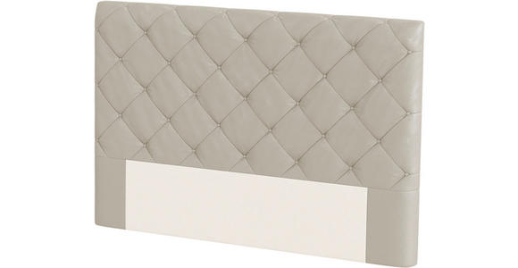 BOXSPRINGBETT 200/200 cm in Beige - Beige/Kupferfarben, KONVENTIONELL, Textil/Metall (200/200cm) - Ambiente