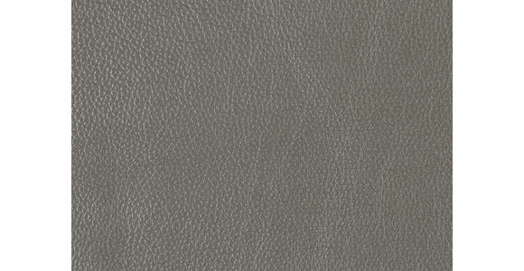 2,5-SITZER in Leder Dunkelgrau - Dunkelgrau/Schwarz, Design, Leder/Metall (200/102/92cm) - Johann Jakob