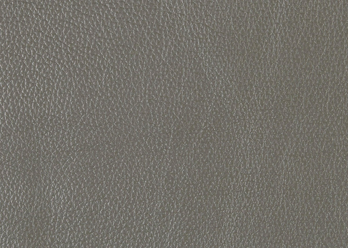 2-SITZER-SOFA in Echtleder Dunkelgrau  - Dunkelgrau/Schwarz, Design, Leder/Metall (180/82/92cm) - Johann Jakob