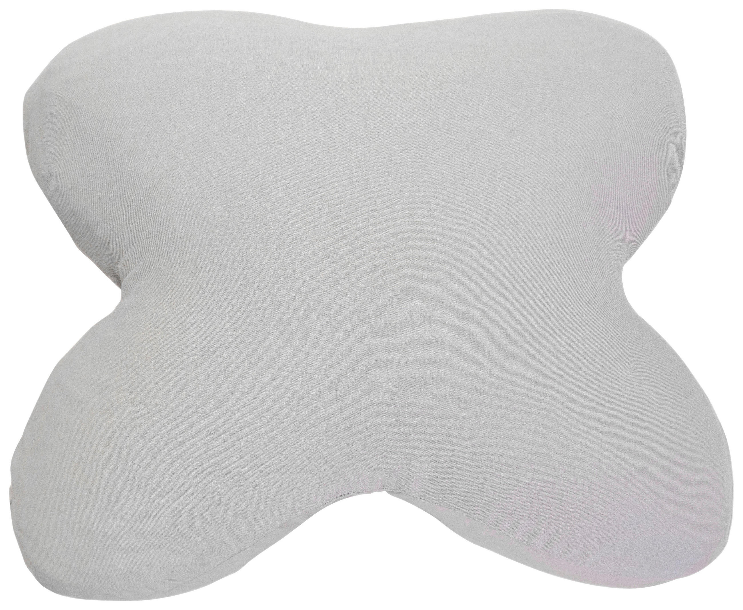 POLSTERBEZUG 56/48 cm  - Schieferfarben, Basics, Textil (56/48cm) - Tempur