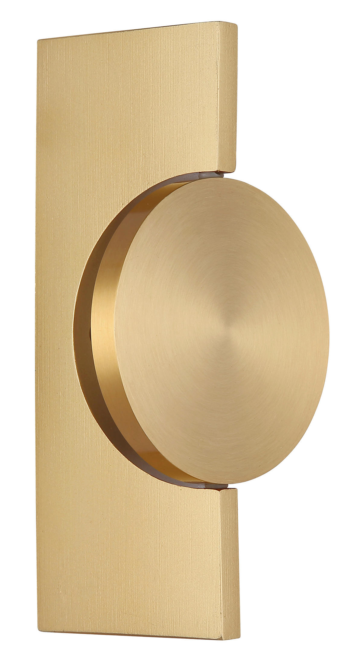 LED-WANDLEUCHTE Jasper 10/20 cm  - Messingfarben, Design, Metall (10/20cm) - Globo
