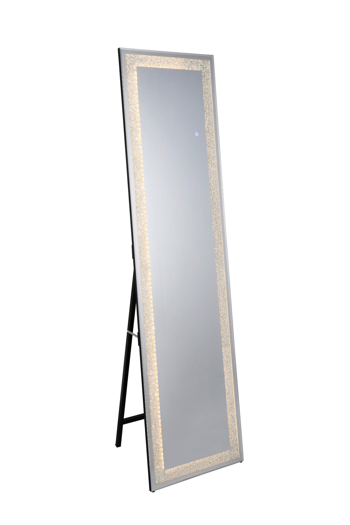 OGLINDĂ CU SUPORT 40/160/4 cm  - argintiu, Modern, sticlă (40/160/4cm) - Novel