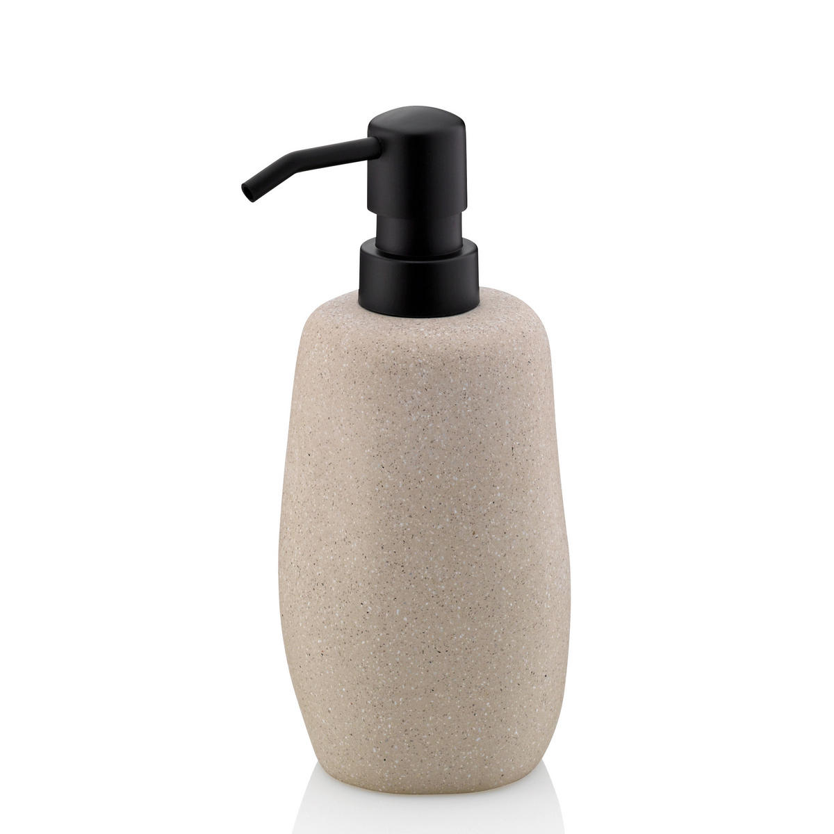SEIFENSPENDER RODA  - Beige, Basics, Stein (7,5/7,5/18cm) - Kela