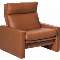 RELAXSESSEL Manhattan Echtleder    - Braun, KONVENTIONELL, Leder (91/97/95cm) - Erpo