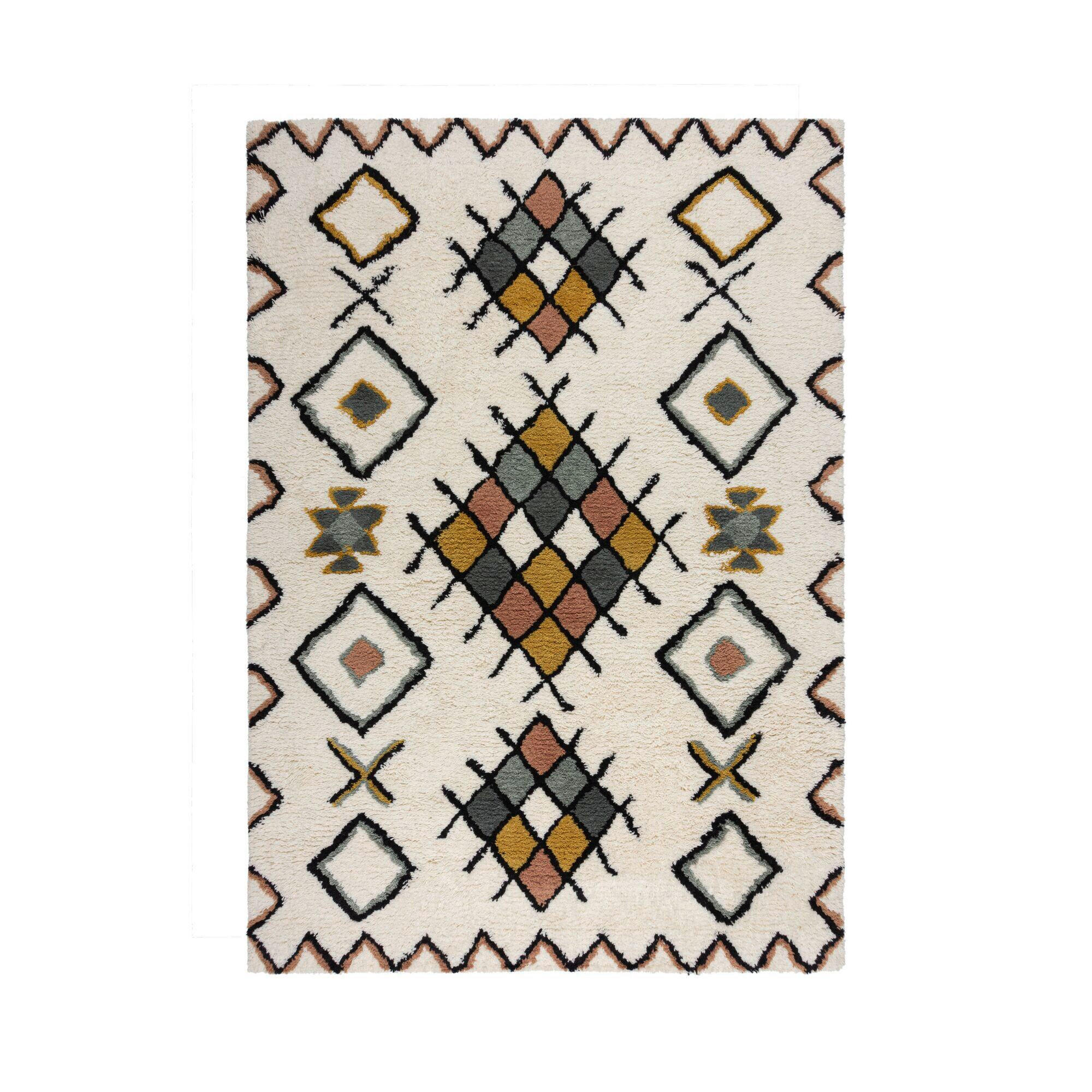 Flair Rugs RUČNĚ TKANÝ KOBEREC, 120/170 cm vícebarevná