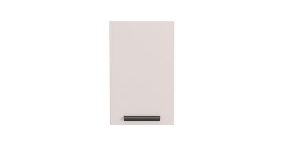 HÄNGESCHRANK 40/64/20 cm  - Sandfarben/Schwarz, KONVENTIONELL, Holzwerkstoff/Metall (40/64/20cm) - Xora