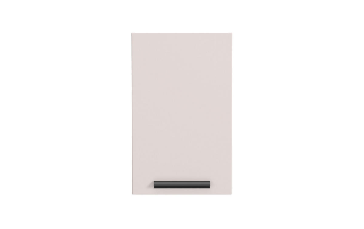 HÄNGESCHRANK 40/64/20 cm  - Sandfarben/Schwarz, KONVENTIONELL, Holzwerkstoff/Metall (40/64/20cm) - Xora
