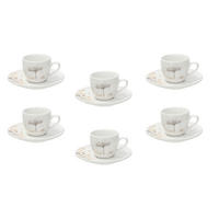 SET ŠALICA    MADISON POESIA   - višebojno, Basics, keramika (33.5/15/6cm) - Tognana