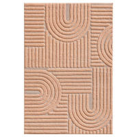 HOCHFLORTEPPICH 160/230 cm ART Rosa  - Rosa, Basics, Textil (160/230cm) - Novel