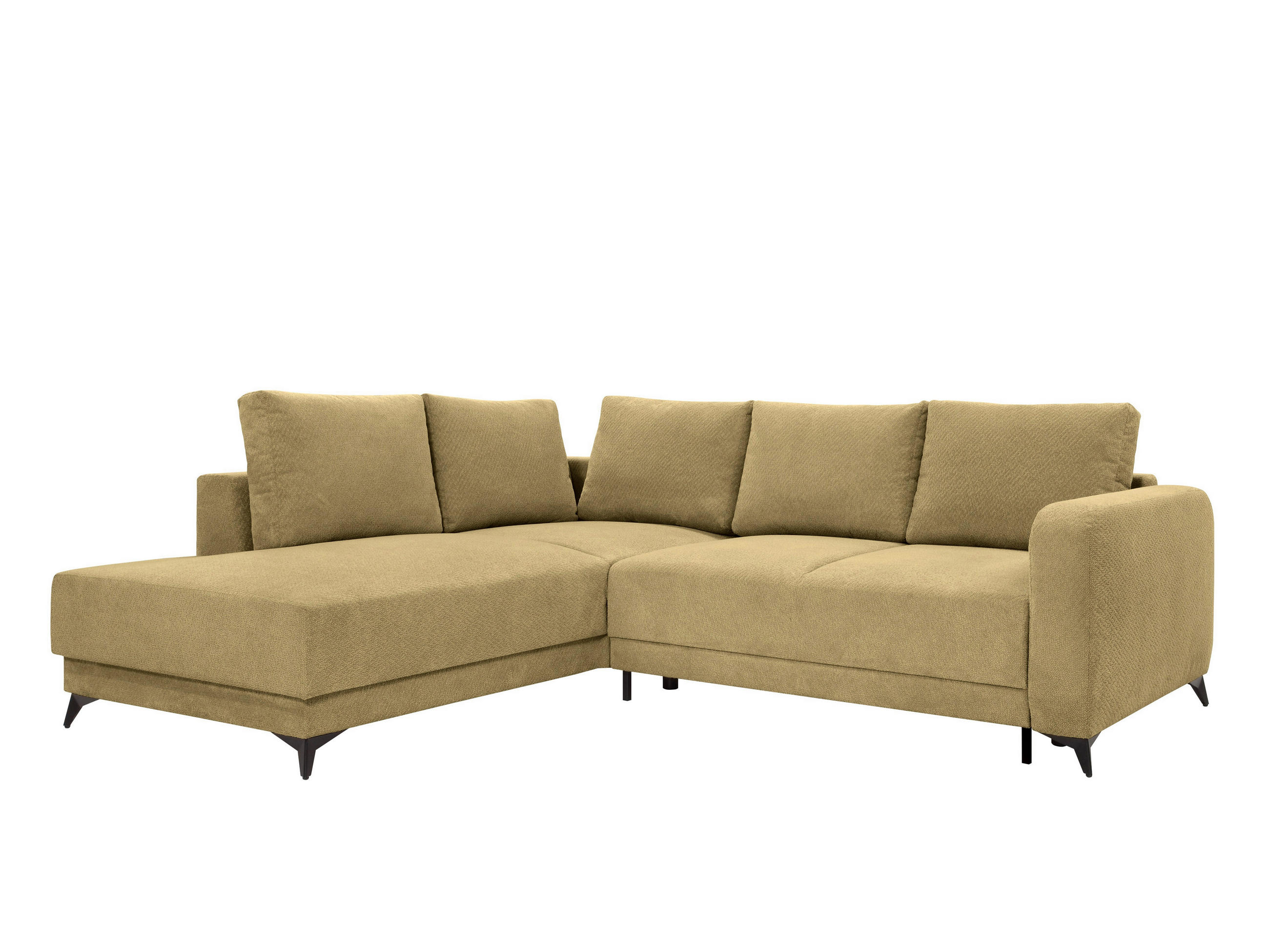 Mid.you Ecksofa Cortez Grün 260x215 cm