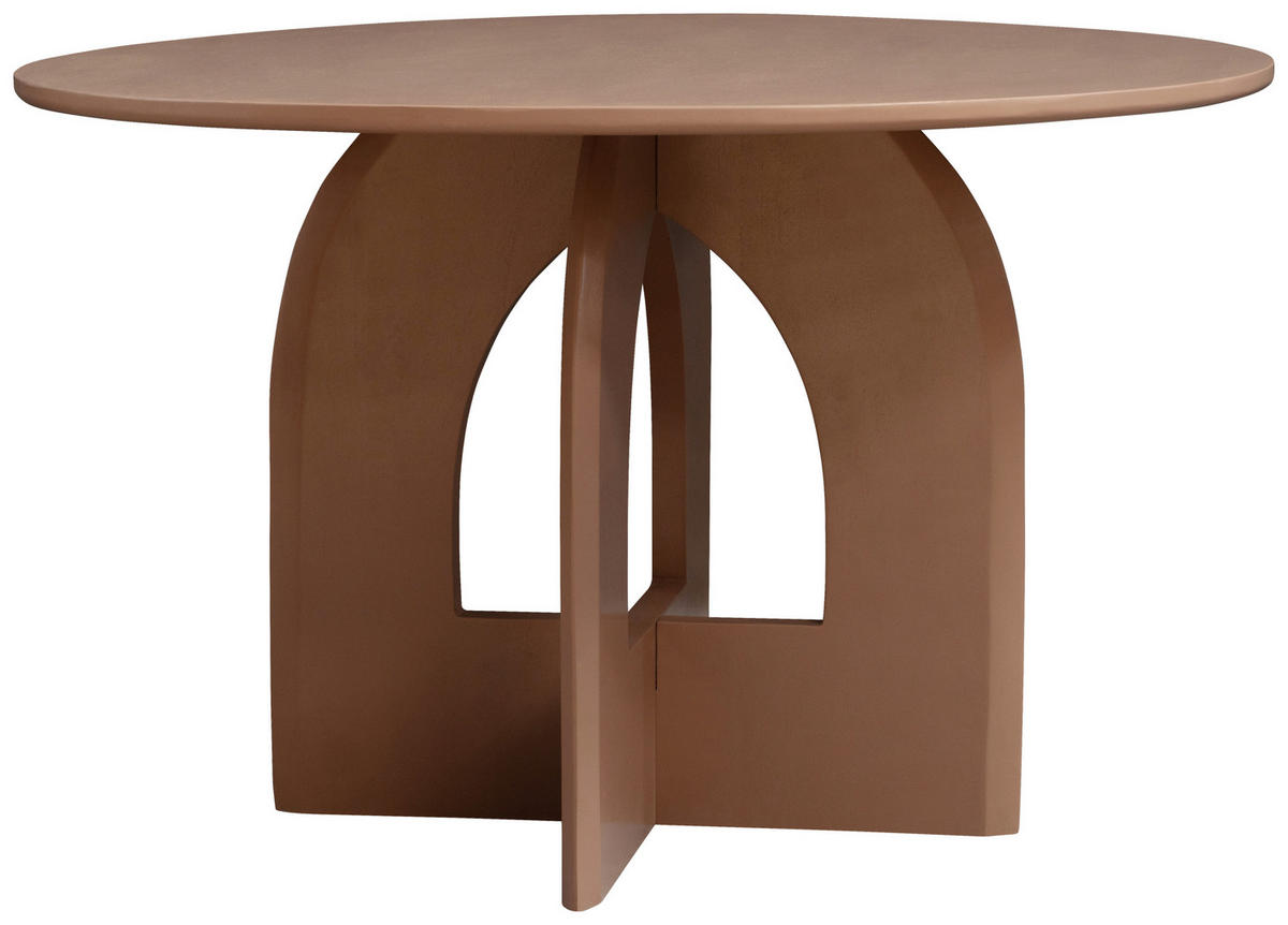 ESSTISCH in Holz 120/76/120 cm  - Braun, MODERN, Holz (120/76/120cm) - Livetastic