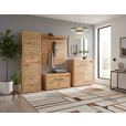GARDEROBE  in 285/199/40 cm  - Eichefarben, KONVENTIONELL, Holz (285/199/40cm) - Linea Natura