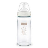 BABYFLASCHE FIRST CHOICE 240 ml  - Weiß, Basics, Glas (240ml) - NUK