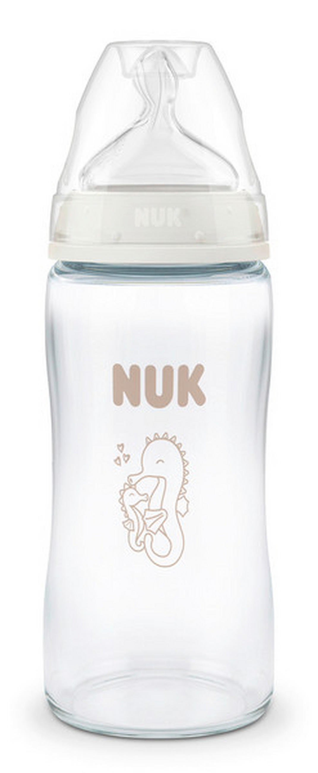BABYFLASCHE FIRST CHOICE 240 ml  - Weiß, Basics, Glas (240ml) - NUK