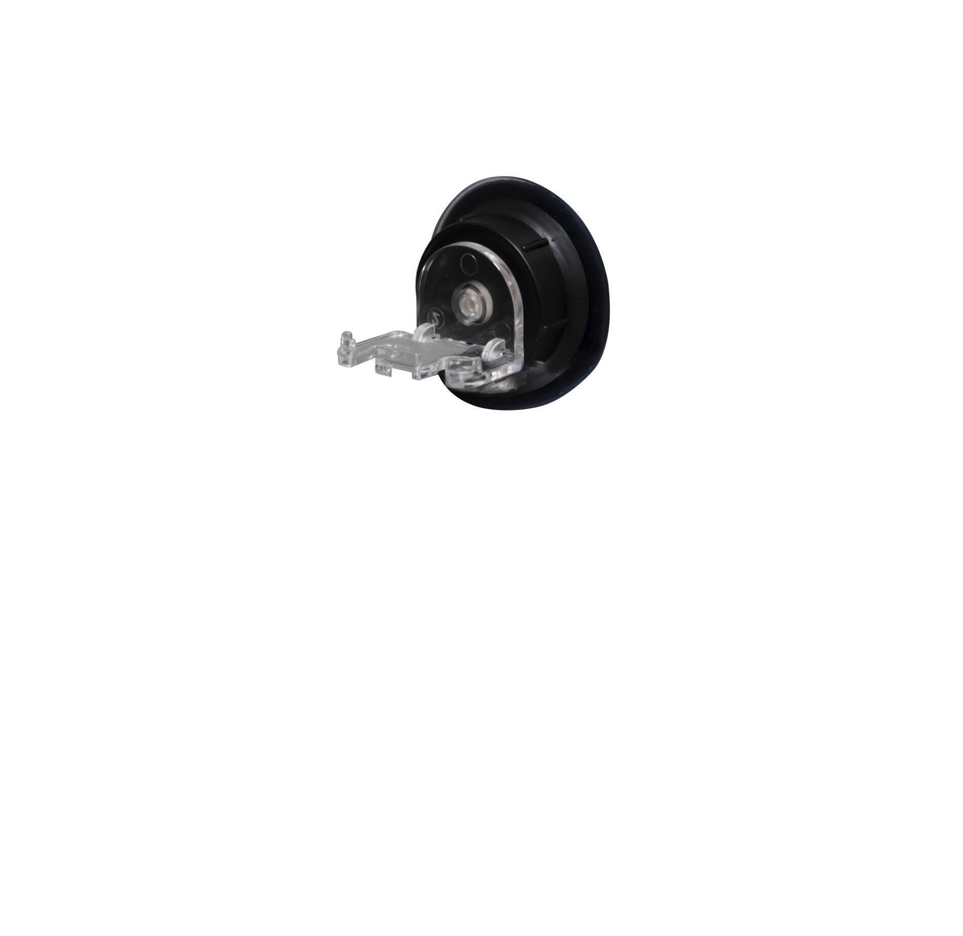 DRŽÁK NA ZUBNÍ KARTÁČEK černá - černá, Basics, plast (5,5/5,5/4,8cm) - Sadena