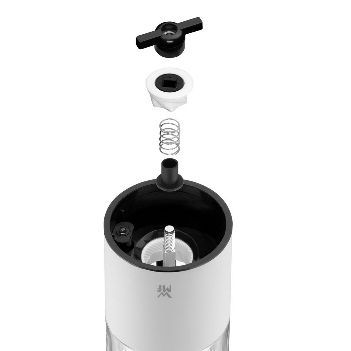 MLINAC ZA PAPAR  - bijela, Basics, staklo/plastika (21cm) - WMF