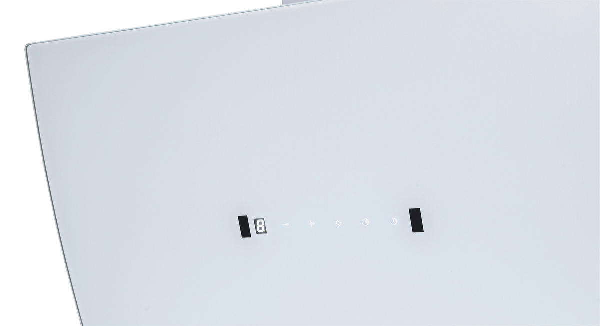 FLÄKTKÅPA CH99060WA  - vit, Trend, metall/glas (60/78-116/40,8cm) - Respekta