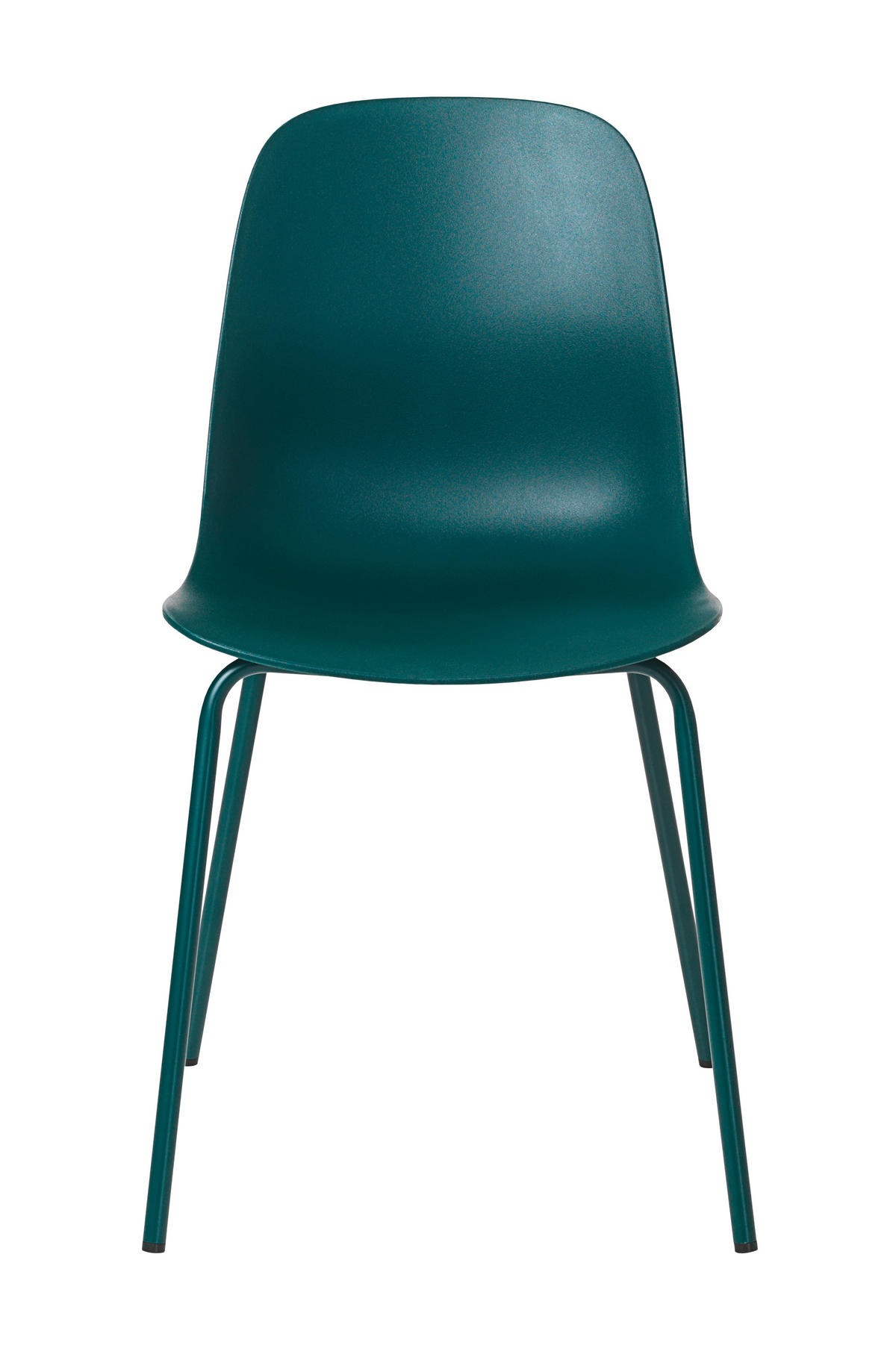 STUHL  in Kunststoff matt  - Petrol, Design, Kunststoff/Metall (50/84/50cm) - Boxxx