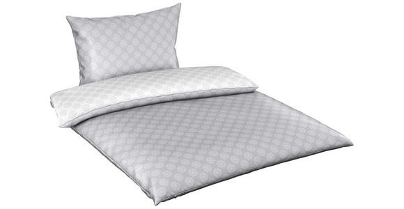 WENDEBETTWÄSCHE 140/220 cm - Grau, KONVENTIONELL, Textil (140/220cm) - Esposa