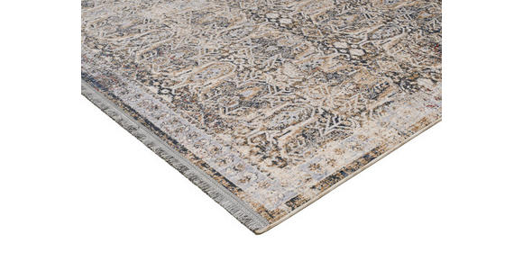 VINTAGE-TEPPICH 133/190 cm  - Blau/Beige, Design, Textil (133/190cm) - Novel