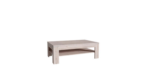 COUCHTISCH rechteckig Eichefarben 120/75/43 cm  - Eichefarben, Design, Holzwerkstoff (120/75/43cm) - Hom`in